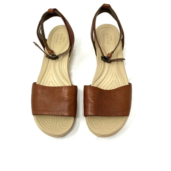 Crocs leighann deals ankle strap